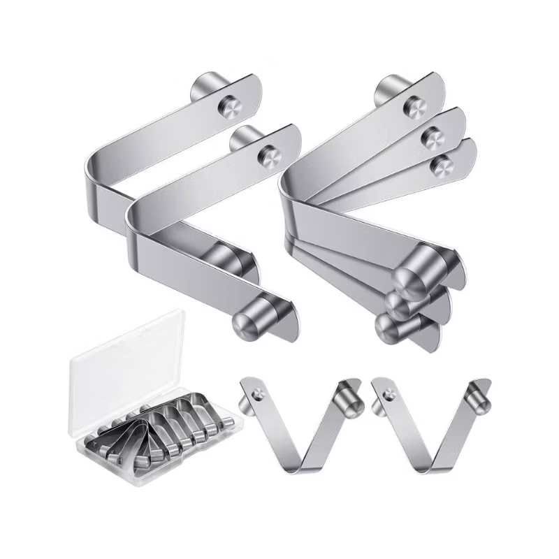 Custom V-Shaped Metal Spring Clips1